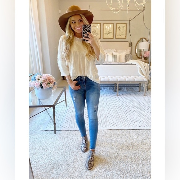 LUCKY BRAND $129 Blandre Women’s Brown Leather Booties Ankle Boots Size 9M NEW - Picture 8 of 9